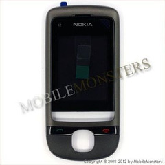 Korpuss Nokia C2-05 Priekšējais panelis Pelēks