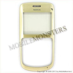 Korpuss Nokia C3 Priekšējais panelis Zelts