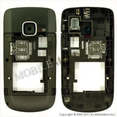 Korpuss Nokia C3 Videja daļa Melnā