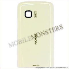 Korpuss Nokia C5-03 Baterijas vāciņš Balts