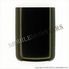 Korpuss Nokia C6-01 Baterijas vāciņš Melns