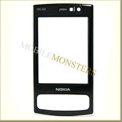 Корпус Nokia N95 8Gb Передняя панель Чёрная