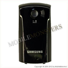Cover Samsung E2550 Battery cover Black