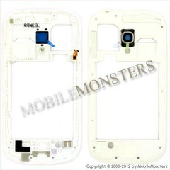 Cover Samsung i8190 Galaxy S3 Mini Middle cover White