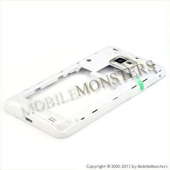 Korpuss Samsung i9105P Galaxy S Plus II Videja daļa Balta