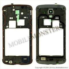 Korpuss Samsung i9295 Galaxy S4 Active Videja daļa Zila