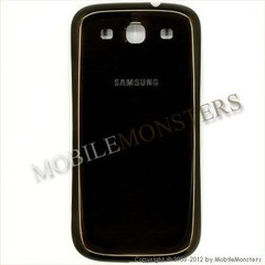 Korpuss Samsung i9300 Galaxy S III (S3) Baterijas vāciņš Brūns