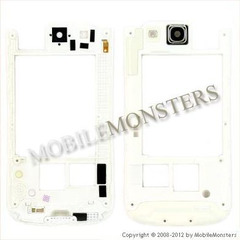 Korpuss Samsung i9300 Galaxy S III (S3) Videja daļa Balta