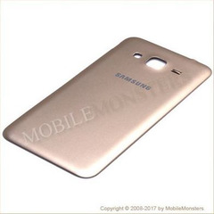 Cover Samsung SM-J320F Galaxy J3 (2016) Battery cover Gold