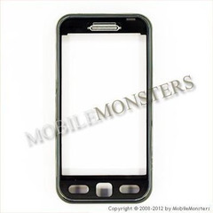 Корпус Samsung S5230 Star Передняя панель Чёрная