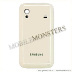 Korpuss Samsung S5830 Galaxy Ace Baterijas vāciņš Balts