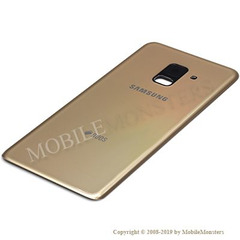 Cover Samsung SM-A530F Galaxy A8 (2018) Battery cover, (Service pack) Gold