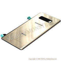 Korpuss Samsung SM-N950F Galaxy Note 8 Baterijas vāciņš, (Service pack) Zelts