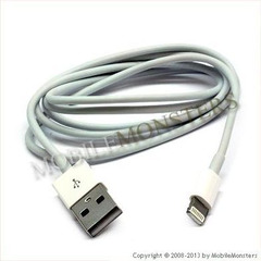 Data kabelis iPhone 5 (A1429) Balts