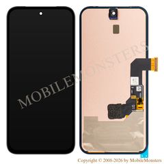 Displejs Google Pixel 8a ar Skārienjūtīgo stiklu (Service pack) Melns