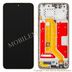 Lcd Huawei Honor Magic8 Lite with Touchscreen, lens and front frame, (Service pack) Brown