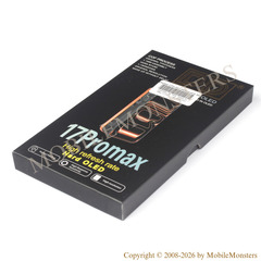 Дисплей iPhone 17 Pro Max Копия DD Hard Oled, с Тачскрином, стеклом и рамкой Чёрный