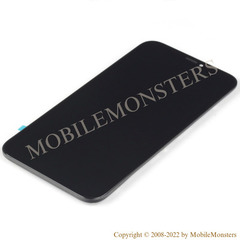 Lcd iPhone XR with Touchscreen, lens and front frame *Refurbished* Black