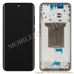 Lcd Motorola Edge 70 Fusion with Touchscreen, lens and front frame (Service pack) Black