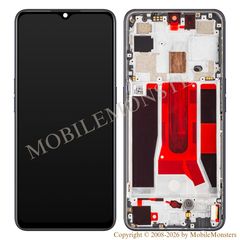 Lcd Oppo Find X2 Lite with Touchscreen, lens and front frame, (Service pack) Black 