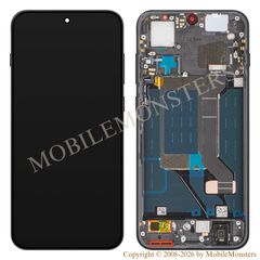 Displejs Oppo Find X9 ar Skārienjūtīgo stiklu un apkart ramiti (Service pack) Melns