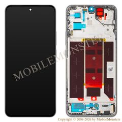 Displejs Oppo Reno12 Pro ar Skārienjūtīgo stiklu un apkart ramiti (Service pack) Sudrabs