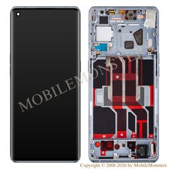 Lcd Oppo Reno6 Pro 5G with Touchscreen, lens and front frame, (Service pack) Gray
