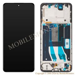 Lcd Realme 13 4G with Touchscreen, lens and front frame, (Service pack) Black