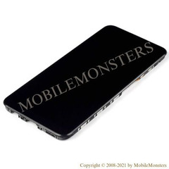 Lcd Samsung SM-A037G Galaxy A03s with Touchscreen, lens and front frame, (Service pack) Black