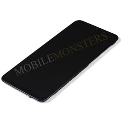 Lcd Samsung SM-A305F Galaxy A30 with Touchscreen, lens and front frame, (Service pack) Black