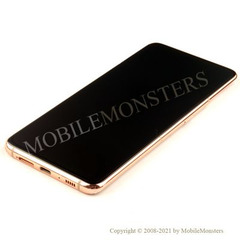 Lcd Samsung SM-A805F Galaxy A80 with Touchscreen, lens and front frame Gold