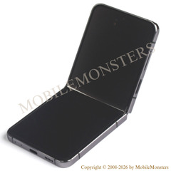 Дисплей Samsung SM-F731 Galaxy Z Flip 5 5G с Тачскрином, стеклом и рамкой, (Service pack) Graphite