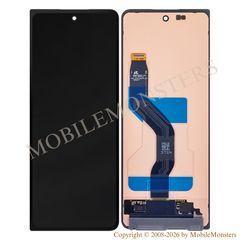 Displejs Samsung SM-F946B Galaxy Z Fold 5 ar Skārienjūtīgo stiklu, SUB outer, (Service pack) Melns
