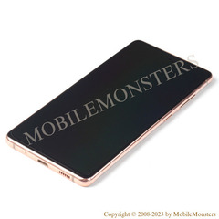 Lcd Samsung SM-G781F Galaxy S20 FE 5G with Touchscreen, lens and front frame Orange 