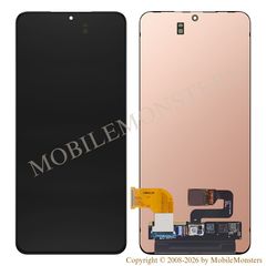 Displejs Samsung SM-G996 Galaxy S21+ 5G ar Skārienjūtīgo stiklu (Service pack) Melns
