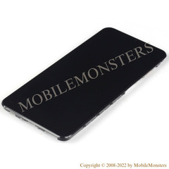 Displejs Samsung SM-M236B Galaxy M23 5G ar Skārienjūtīgo stiklu un apkart ramiti, (Service pack) Melns