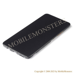 Дисплей Xiaomi Poco M4 Pro 5G (21091116AG) с Тачскрином, стеклом и рамкой, (Service pack) Чёрный 