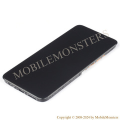 Lcd Xiaomi Redmi 12 (23053RN02Y) with Touchscreen, lens and front frame Black