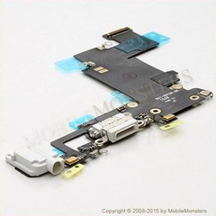 Шлейф iPhone 6s Plus (A1687) Системный коннектор Белый