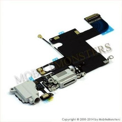 Šleife iPhone 6 (A1586) Sistēmas konektors Sudrabs