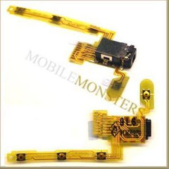 Šleife Nokia 7610s Supernova Austiņas konnektors un ieslēgšanas poga