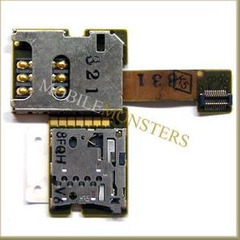 Šleife Nokia E51 Sim un Memory card reader