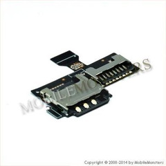 Šleife Samsung i9195 Galaxy S4 mini Sim un Memory card reader