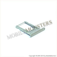 Держатель Sim карты iPhone 6 Plus (A1524) Серебрянный