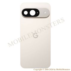 Korpuss Google Pixel 9 Baterijas vāciņš (Service pack) Balts