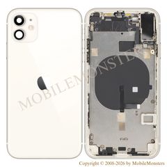 Korpuss iPhone 11 (A2221) Baterijas vāciņš (Lietots A stavoklis) Balts