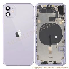 Cover iPhone 11 (A2221) Middle cover, Battery cover, (Used condition A) Purple