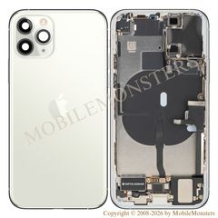 Корпус iPhone 11 Pro (A2215) Средняя часть, Крышка батареи, (Пользованый состояние А) Белый