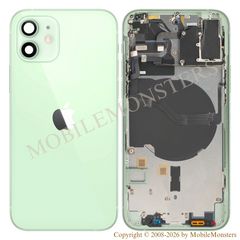 Корпус iPhone 12 (A2403) Средняя часть, Крышка батареи, (Пользованый состояние А) Зеленый