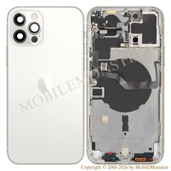 Cover iPhone 12 Pro Max (A2411) Middle cover, Battery cover, (Used condition A) White